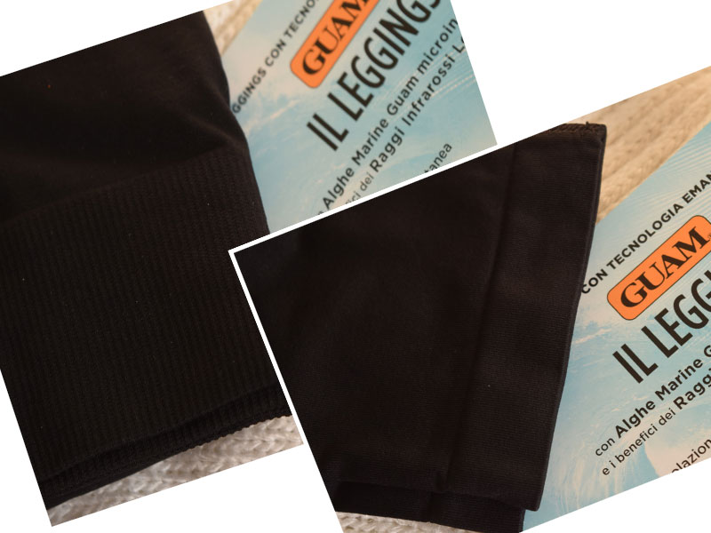 GUAM anti-cellulite leggings with microencapsulated algae. Review, photos,  infographic